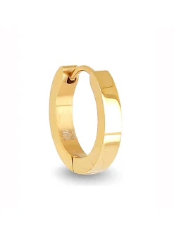 Créole individuelle Zag Bijoux acier doré S