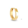 Créole individuelle Zag Bijoux acier doré_x005f_x000D_Taille M (11mm)