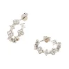Créoles Agatha Beloved fleurs argent