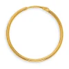 Créoles Brillaxis 25 mm or jaune 18 carats