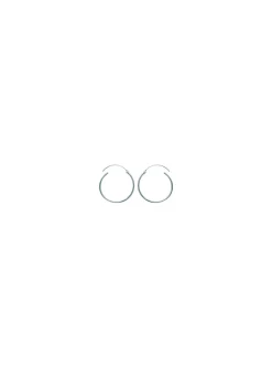 Créoles Brillaxis argent fil rond 1.5_x005f_x000D_35