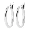 Créoles Brillaxis argent 15mm
