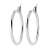 Créoles Brillaxis argent 20mm