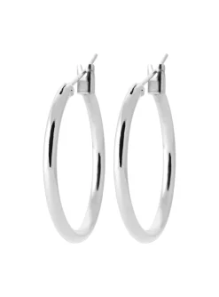 Créoles Brillaxis argent 20mm