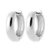 Créoles Brillaxis argent rhodié 20mm_x005f_x000D_fil creux