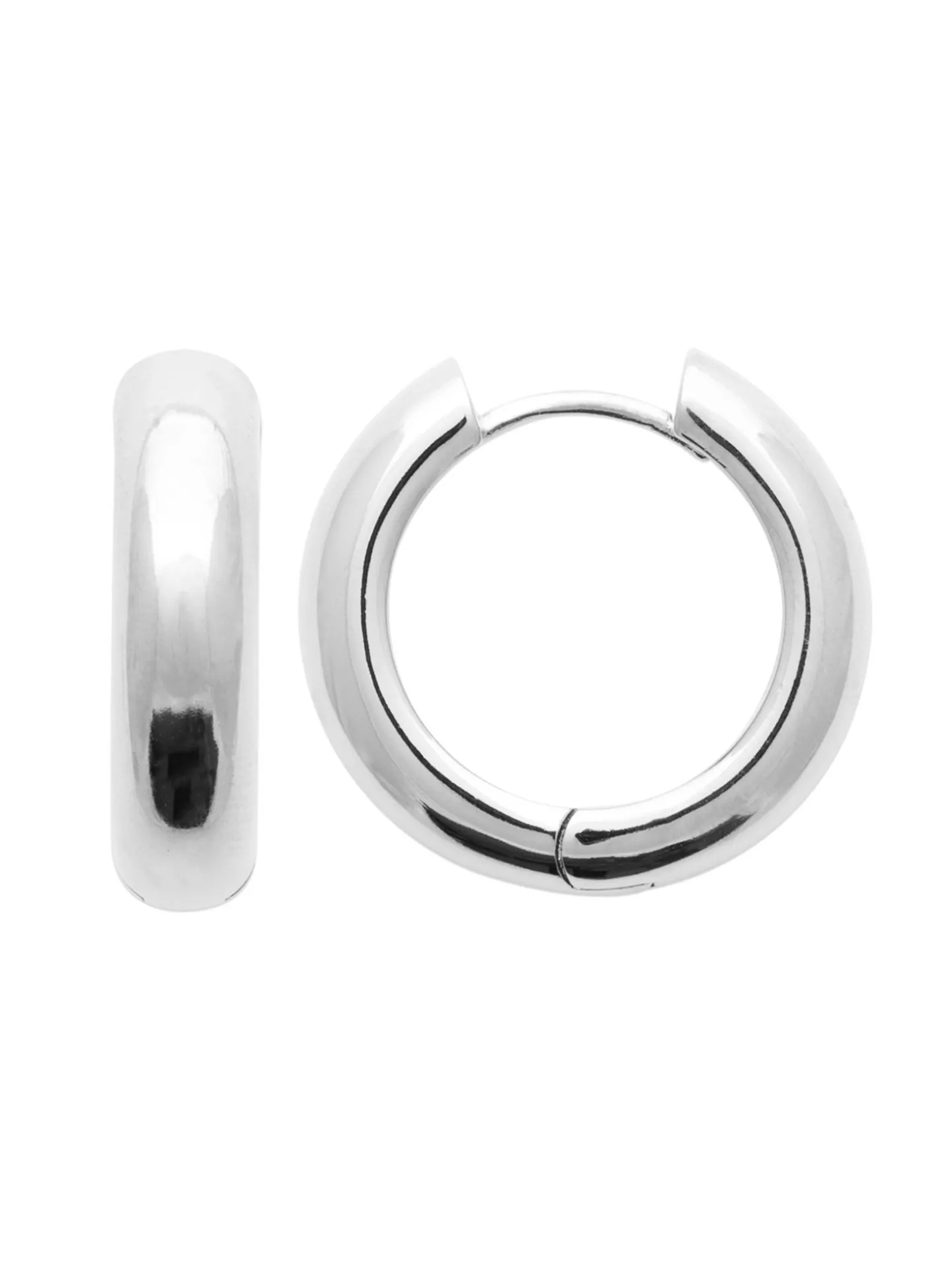 Créoles Brillaxis argent rhodié 20mm_x005f_x000D_fil creux