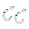 Créoles Lotus Silver argent 15 mm