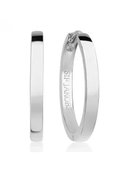 Créoles Sif Jakobs Ellera Hoops grande pianura_x005f_x000D_argent 925/1000