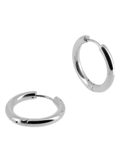 Créoles Zag Bijoux Yulia acier 3X16mm