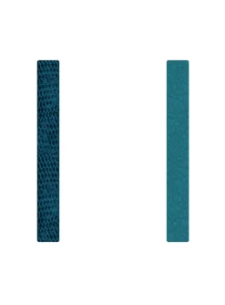 Cuir bague Les Georgettes écailles bleutées/bleu_x005f_x000D_bleu georgettes 8mm