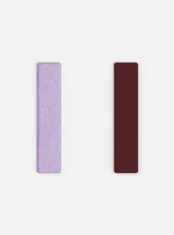 Cuir bague Les Georgettes_x005f_x000D_lavande metallic/violet sauvage 12 mm