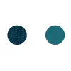 Cuir bague ronde Les Georgettes écailles bleutées/_x005f_x000D_bleu georgettes 16mm