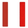 Cuir bagueLes Georgettes_x005f_x000D_rouge passion/glamour 12 mm