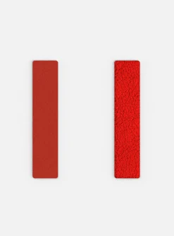 Cuir bagueLes Georgettes_x005f_x000D_rouge passion/glamour 12 mm