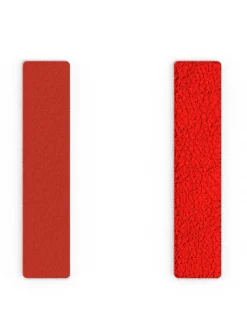 Cuir bagueLes Georgettes_x005f_x000D_rouge passion/glamour 12 mm