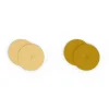 Cuir boucles d'oreilles Les Georgettes_x005f_x000D_solaire / doré 16 mm
