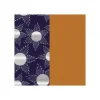 Cuir bracelet Les Georgettes Rayons/Moutarde 40mm