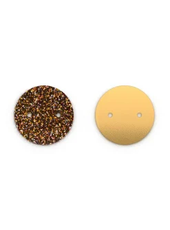 Cuir collier Georgettes magie/champagne 25mm