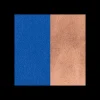 Cuir collier Les Georgettes Bleu Outremer/Rosé 45mm