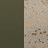 Cuir Les Georgettes pour manchette largeur 40 mm_x005f_x000D_olivine/festival