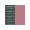 Cuir manchette Les GEorgettes 25 mm_x005f_x000D_MOUSSE DOREE/VIEUX ROSE