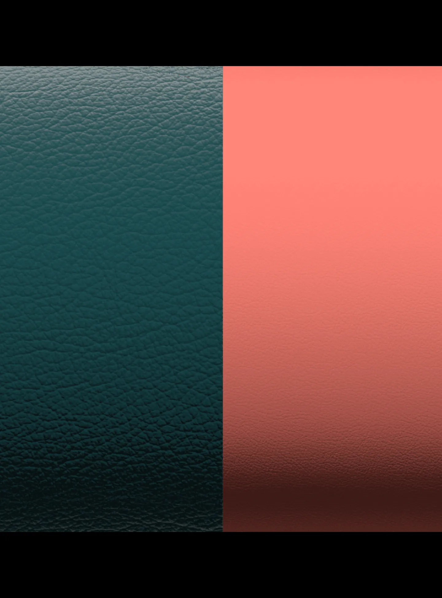 Cuir manchette Les Georgettes 40 mm_x005f_x000D_BLEU MINUIT/BLUSH