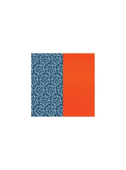 Cuir manchette Les Georgettes Plumetis/Orange vernis_x005f_x000D_40mm
