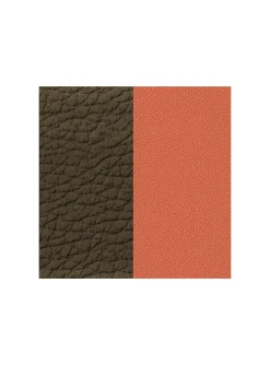 Cuir manchette Les Georgettes blush/bronze 40mm