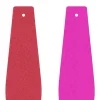 Cuir manchettes évasées Les Georgettes 30 mm_x005f_x000D_Rose Intense / Fushia Métallisé