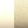 Cuirs dormeuses Les Georgettes crème/doré 16mm