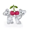 Décoration Swarovski Ourson Kris toujours ensemble