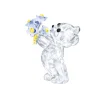 Figurine Swarovski Ourson Kris Myosotis