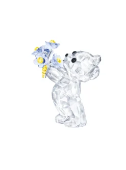 Figurine Swarovski Ourson Kris Myosotis