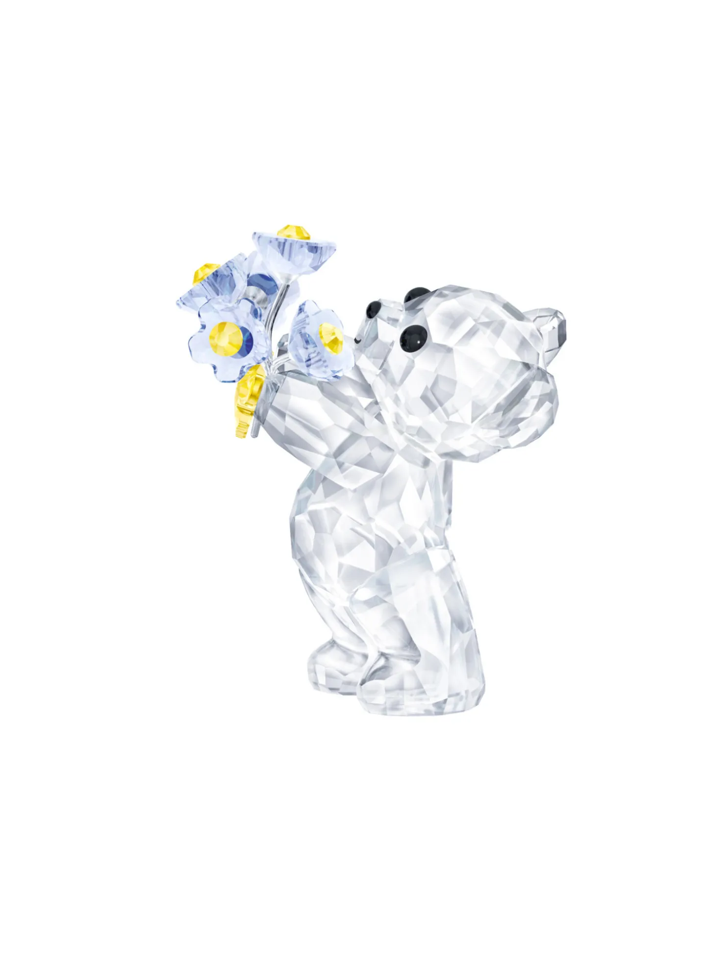 Figurine Swarovski Ourson Kris Myosotis