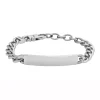 Identité homme Fossil Drew acier inoxydable