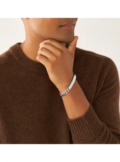 Identité homme Fossil Drew acier inoxydable