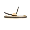 Jonc ruban Les Interchangeables 3mm Marron 134