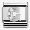Maillon Nomination argent avec OZ Alphabet lettre G