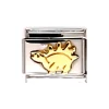 Maillon Nomination Dinosaure Or