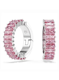 Manchettes d'oreilles Swarovski Matrix roses
