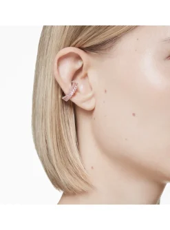 Manchettes d'oreilles Swarovski Matrix roses