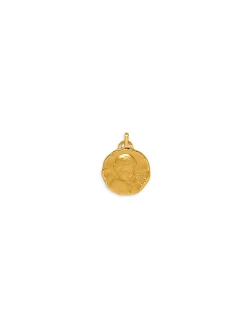 Médaille Brillaxis Ange en or 18 carats 18mm