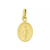 Médaille Brillaxis miraculeuse or jaune 9k_x005f_x000D_8mm x 10mm