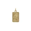 Médaille Saint Christophe or jaune 18 carats