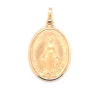 Médaille vierge miraculeuse or jaune 9 carats