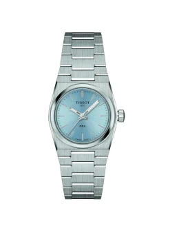 Monre femme Tissot PRX 25 mm acier cadran bleu