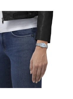 Monre femme Tissot PRX 25 mm acier cadran bleu