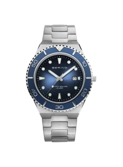 Montre Bering Arctic Sailing acier cadran bleu