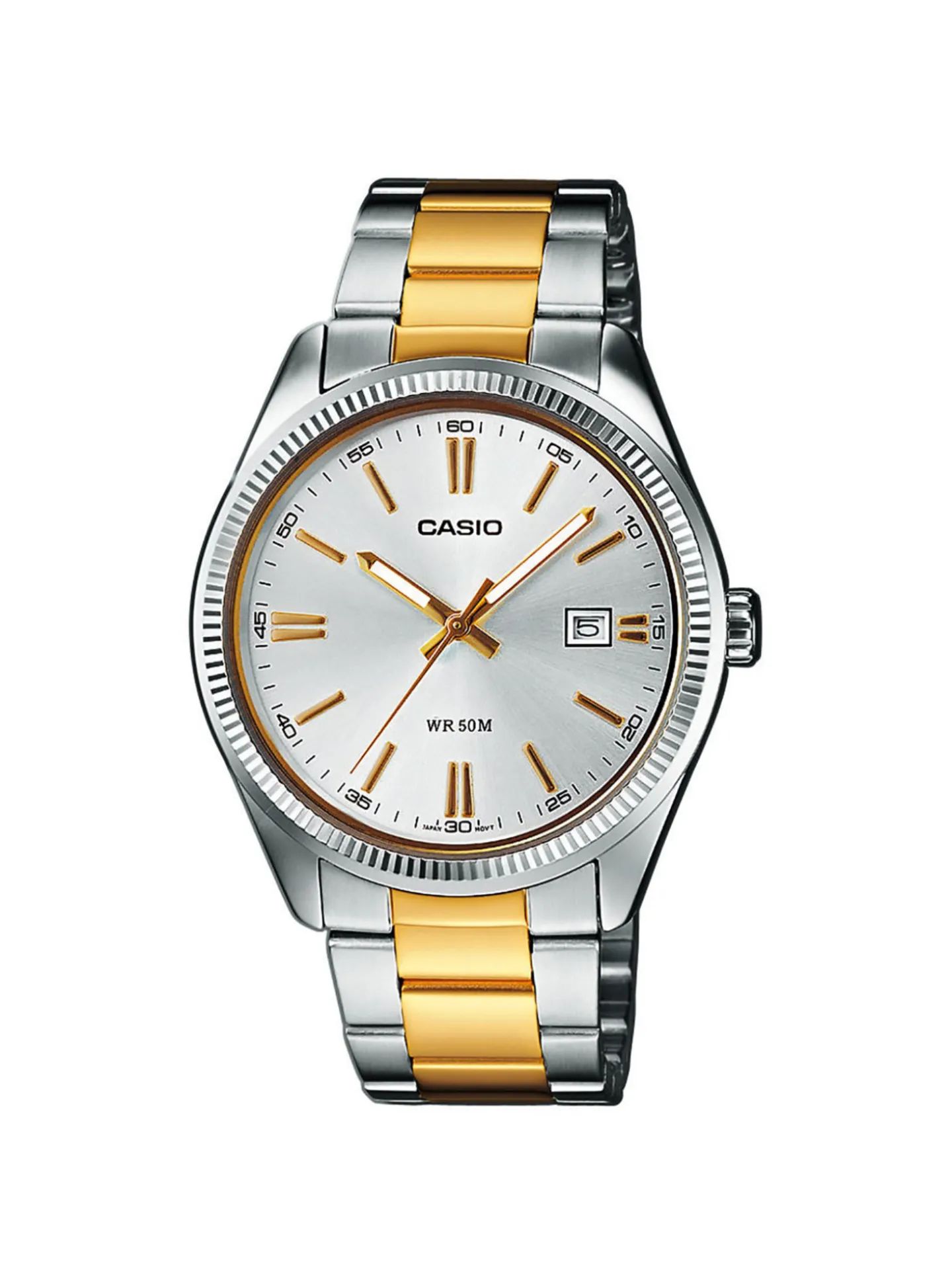 Montre Casio Classique acier bicolore