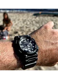 Montre Casio collection solaire noire